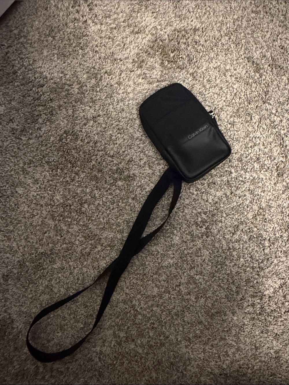 Calvin Klein Black Crossbody Belt Bag